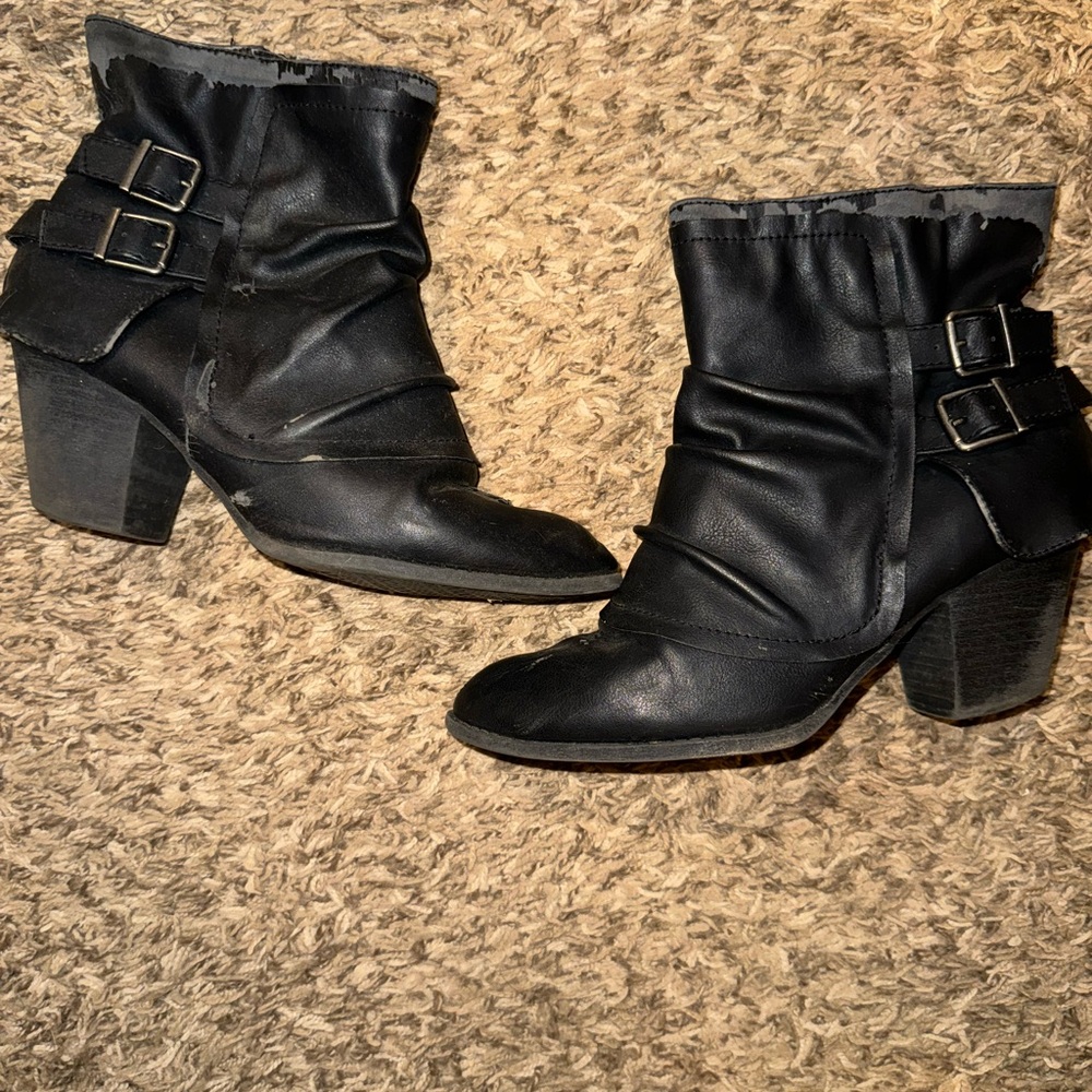 Jellypop distressed eve ankle boots
